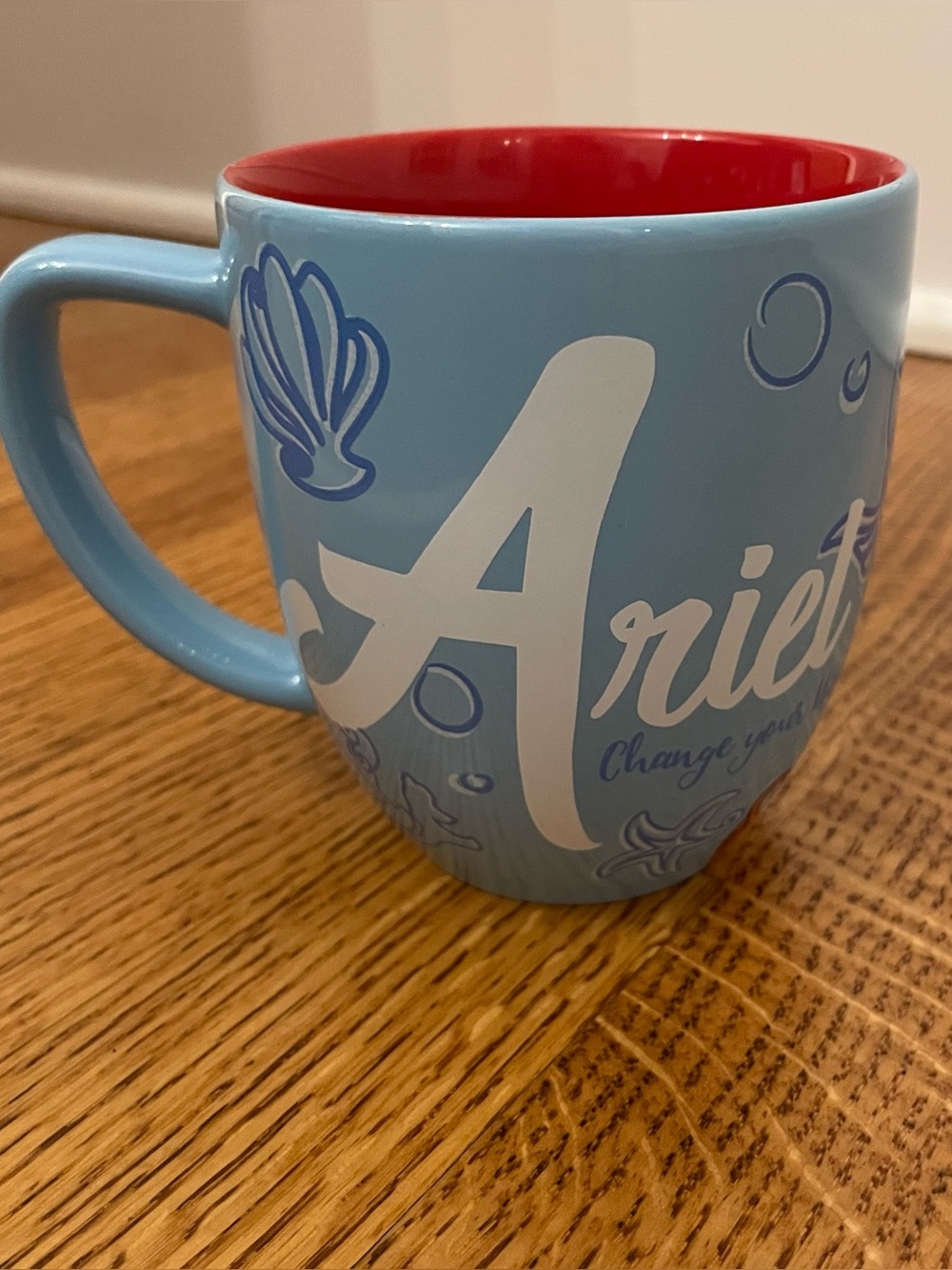 Authentic Disney Parks Princess Ariel Portrait Change Your World Coffee Mug 2016 - Picture 5 of 9
